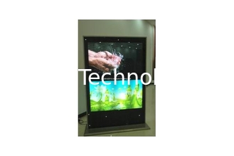 China 46&quot; Multi-medios de la pantalla táctil del ojo desnudo 3D que hacen publicidad del jugador proveedor