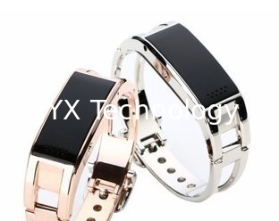 MTK6260, pulseras de acero inoxidables del bluetooth con el identificador de llamadas de OLED para las señoras y hombres proveedor