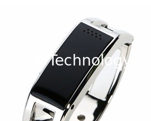 MTK6260, pulseras de acero inoxidables del bluetooth con el identificador de llamadas de OLED para las señoras y hombres proveedor