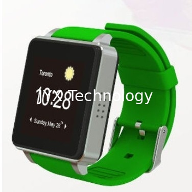 MTK6260A, Android 4,0, pantalla táctil, teléfono elegante capacitivo del reloj con G-senser, wifi proveedor