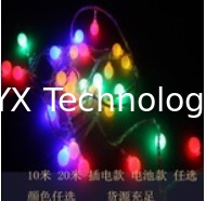 Luz recta, el 10M/20M, 100/200LED tipo rechargable, tipo de la batería, multicolor, enchufe 220V de la UE proveedor
