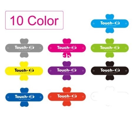 Soporte One-Touch del tenedor del teléfono del silicón del tacto-U para el teléfono móvil multicolor proveedor