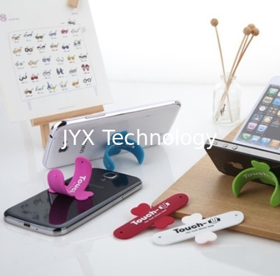 Soporte One-Touch del tenedor del teléfono del silicón del tacto-U para el teléfono móvil multicolor proveedor